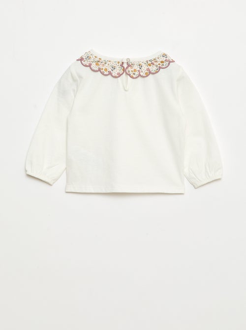 Ensemble gilet effet moutonné + t-shirt + legging - 3 pièces - Kiabi