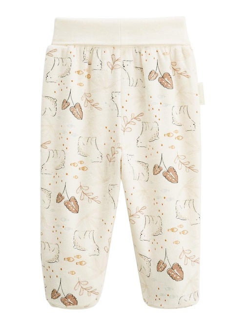 Ensemble gilet et pantalon bébé en velours Câlins - Kiabi