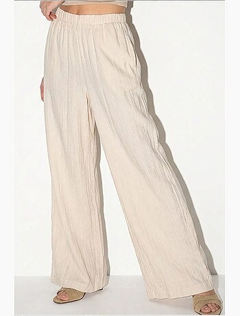 Ensemble gilet et pantalon large lucci