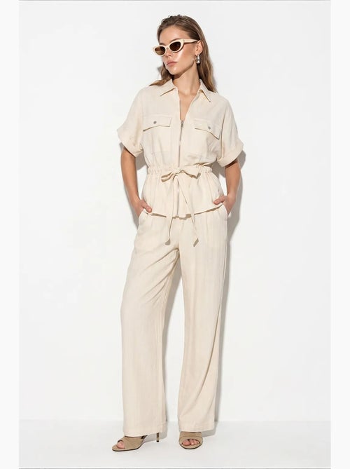 Ensemble gilet et pantalon large lucci - Kiabi Ensemble gilet et pantalon large lucci - Kiabi