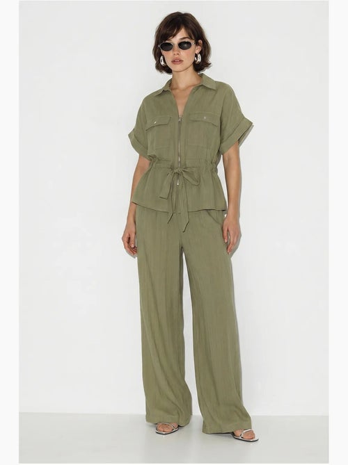 Ensemble gilet et pantalon large lucci - Kiabi Ensemble gilet et pantalon large lucci - Kiabi