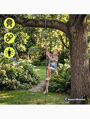 Ensemble gymnastique 6-en-1 hypermotion- aire de jeux maison/jardin- 100kg