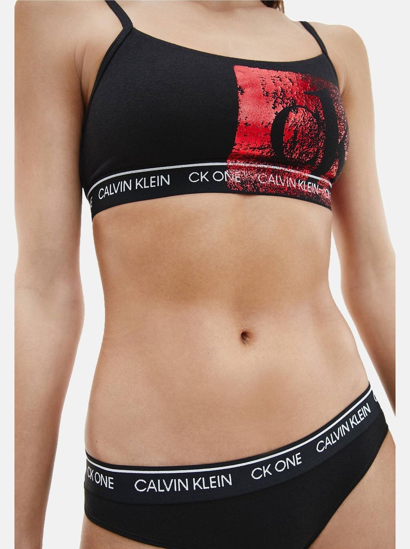 Ensemble haut et bas 2 pièces - calvin klein Noir Rouge - Kiabi