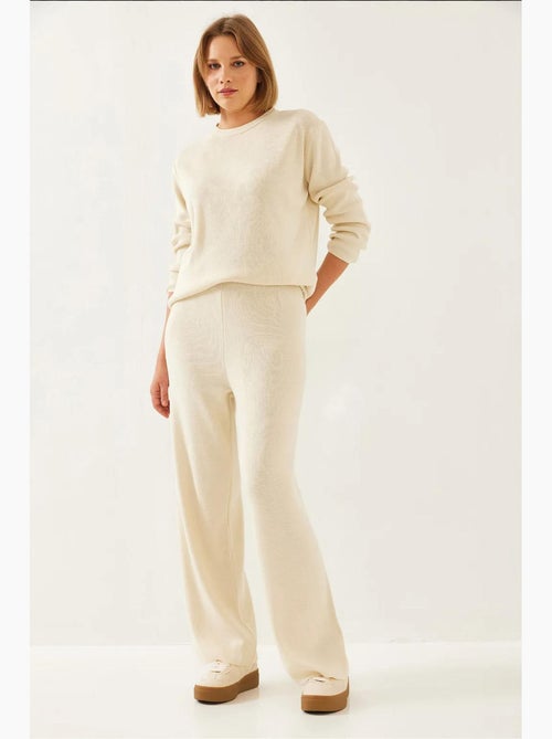 Ensemble haut et bas en tricot lucci - Kiabi Ensemble haut et bas en tricot lucci - Kiabi