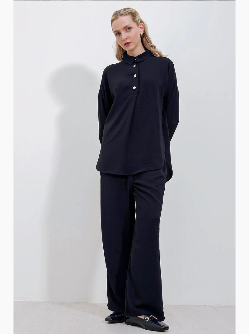 Ensemble haut et bas surdimensionné bdart Bleu marine - Kiabi