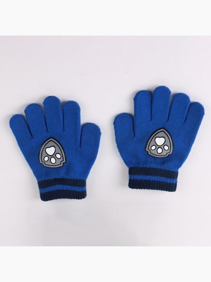 Ensemble hiver enfant Pat'Patrouille Bonnet gants et écharpe Bleu marine - Kiabi
