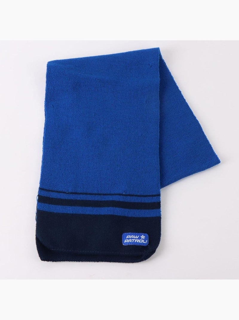 Ensemble hiver enfant Pat'Patrouille Bonnet gants et écharpe Bleu marine - Kiabi