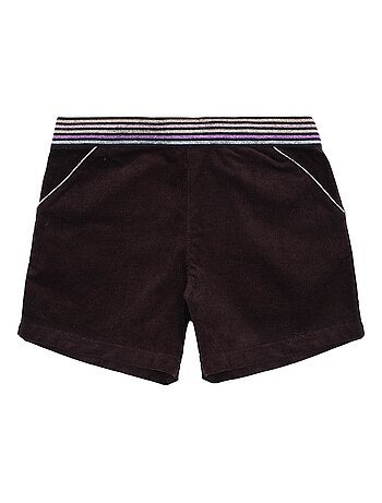 Ensemble Hiver Sous-pull & short marron - La Faute à Voltaire