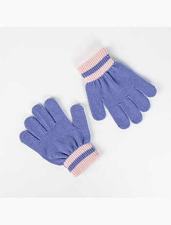 Ensemble hiver Stitch 3 pièces bonnet snood et gants - Taille unique