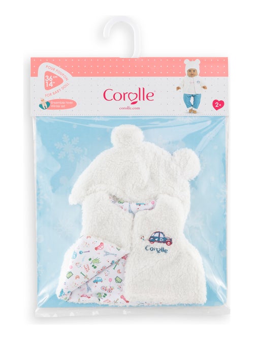 Ensemble Hiver Week-end à Paris pour poupon 36 cm - Kiabi