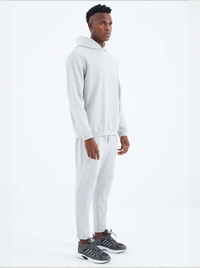 Ensemble homme sweat à capuche et pantalon tommy Blanc cassé - Kiabi