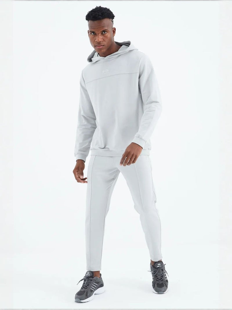 Ensemble homme sweat à capuche et pantalon tommy Blanc cassé - Kiabi