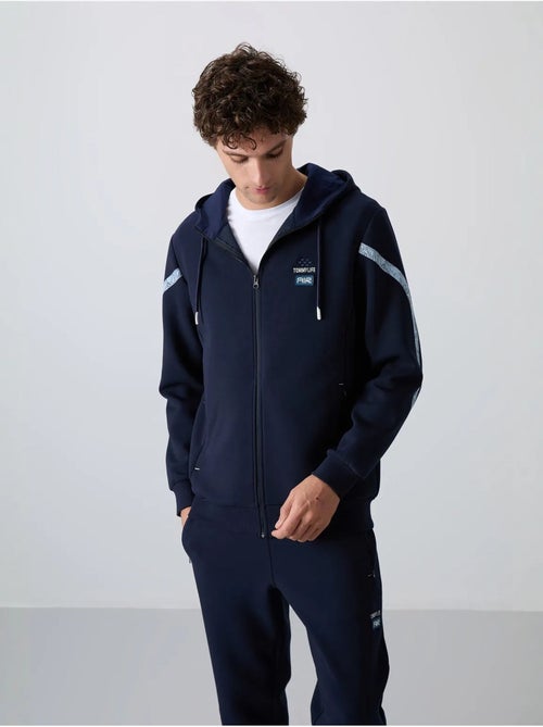 Ensemble homme sweat à capuche et pantalon tommy - Kiabi Ensemble homme sweat à capuche et pantalon tommy - Kiabi