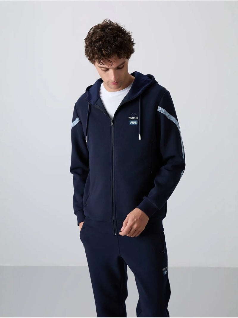 Ensemble homme sweat à capuche et pantalon tommy Bleu marine - Kiabi