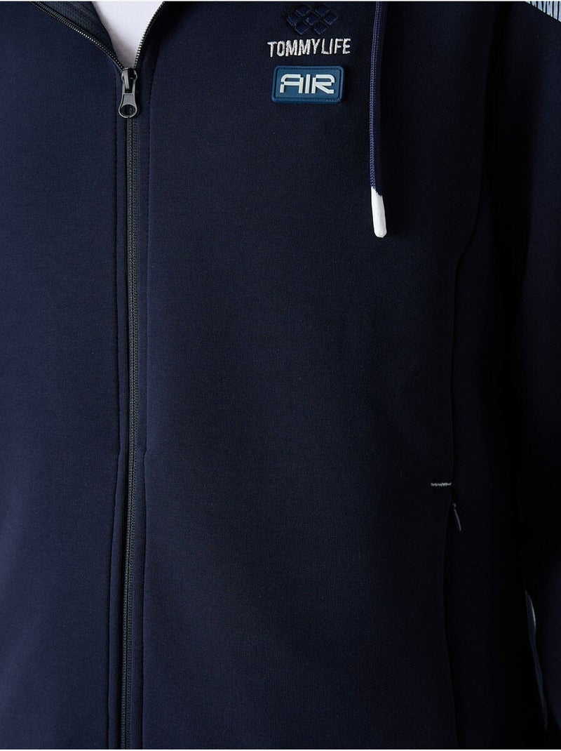 Ensemble homme sweat à capuche et pantalon tommy Bleu marine - Kiabi