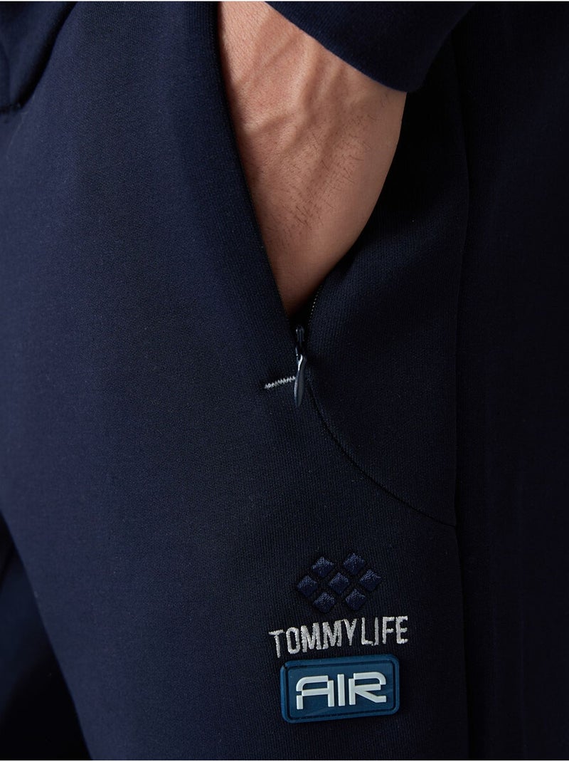 Ensemble homme sweat à capuche et pantalon tommy Bleu marine - Kiabi