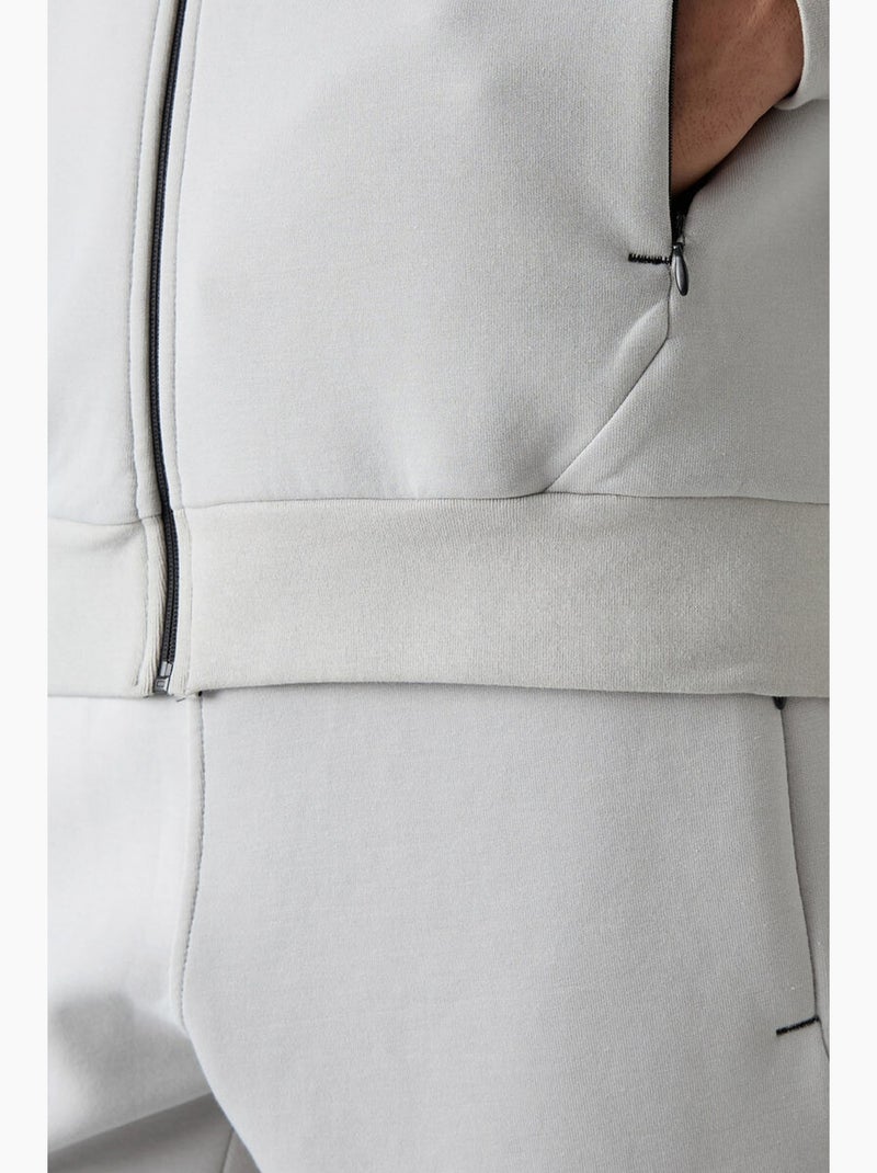Ensemble homme sweat à capuche et pantalon tommy Gris clair - Kiabi