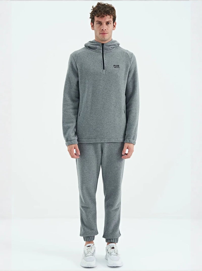Ensemble homme sweat à capuche et pantalon tommy Gris - Kiabi