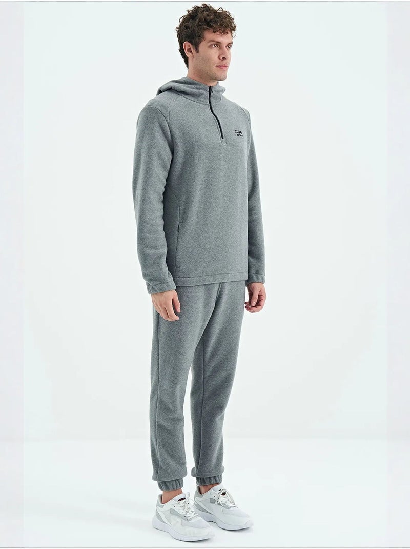 Ensemble homme sweat à capuche et pantalon tommy Gris - Kiabi