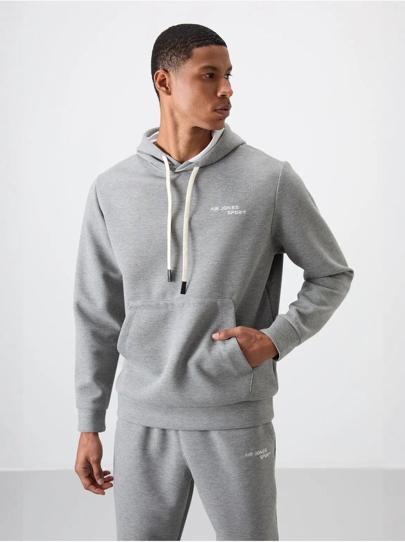 Ensemble homme sweat à capuche et pantalon tommy Gris - Kiabi