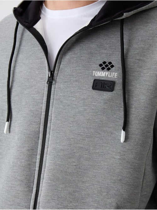 Ensemble homme sweat à capuche et pantalon tommy - Kiabi Ensemble homme sweat à capuche et pantalon tommy - Kiabi