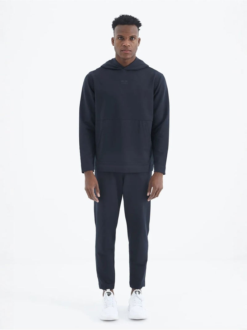 Ensemble homme sweat à capuche et pantalon tommy Gris Noir - Kiabi