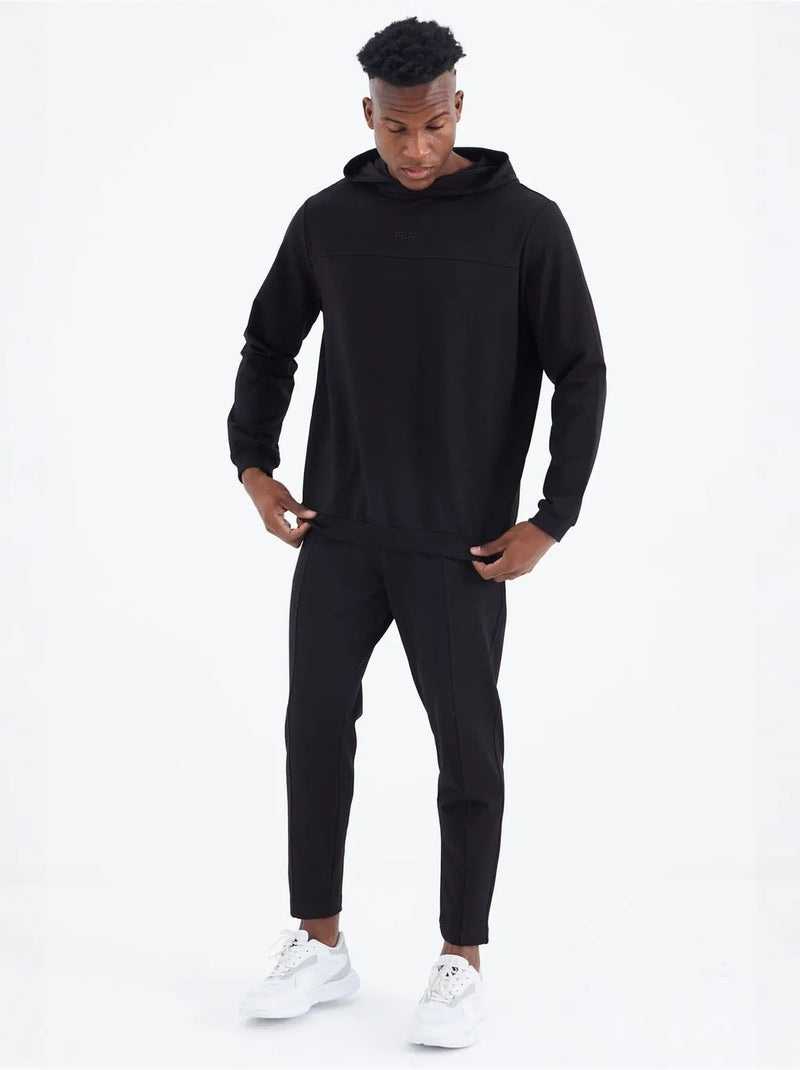 Ensemble homme sweat à capuche et pantalon tommy Noir - Kiabi