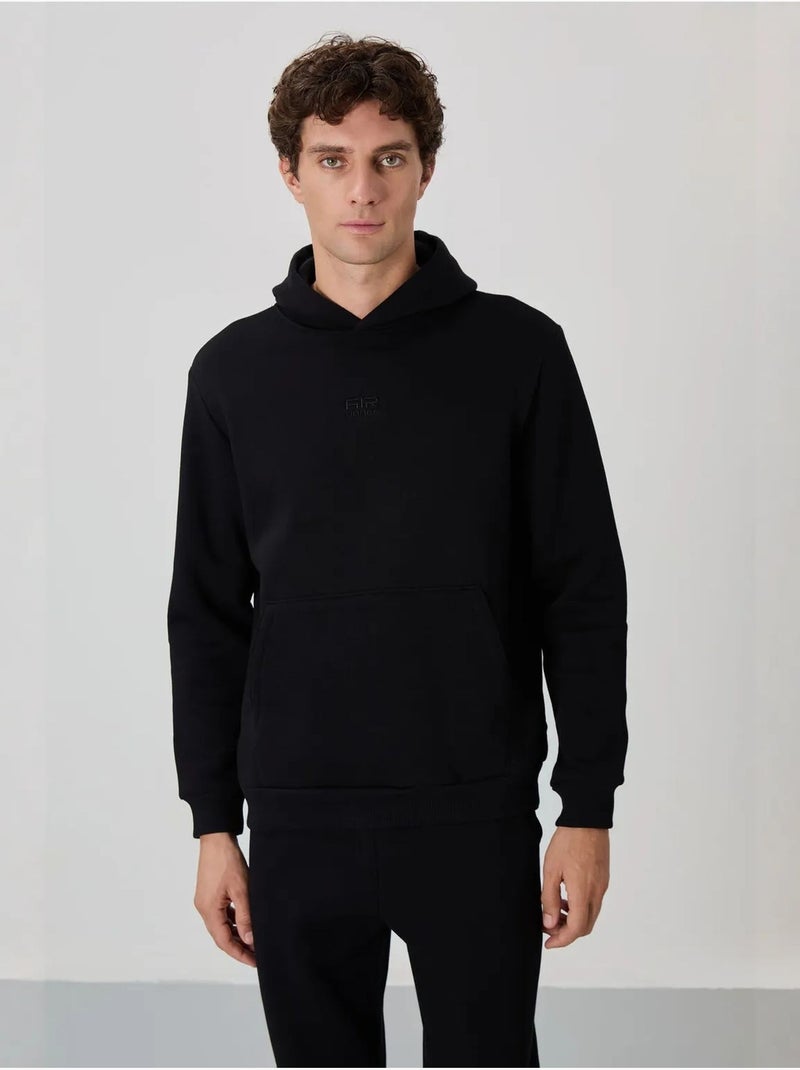 Ensemble homme sweat à capuche et pantalon tommy Noir - Kiabi