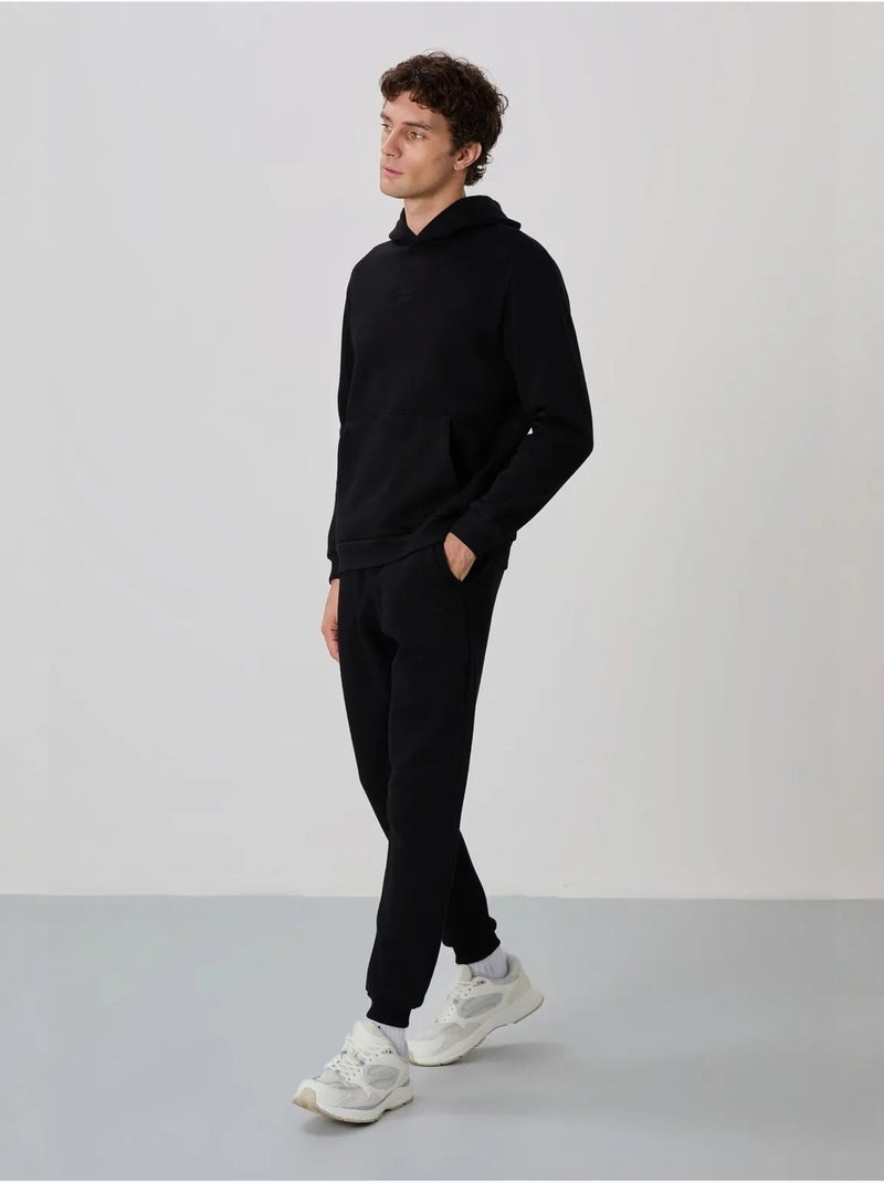 Ensemble homme sweat à capuche et pantalon tommy Noir - Kiabi