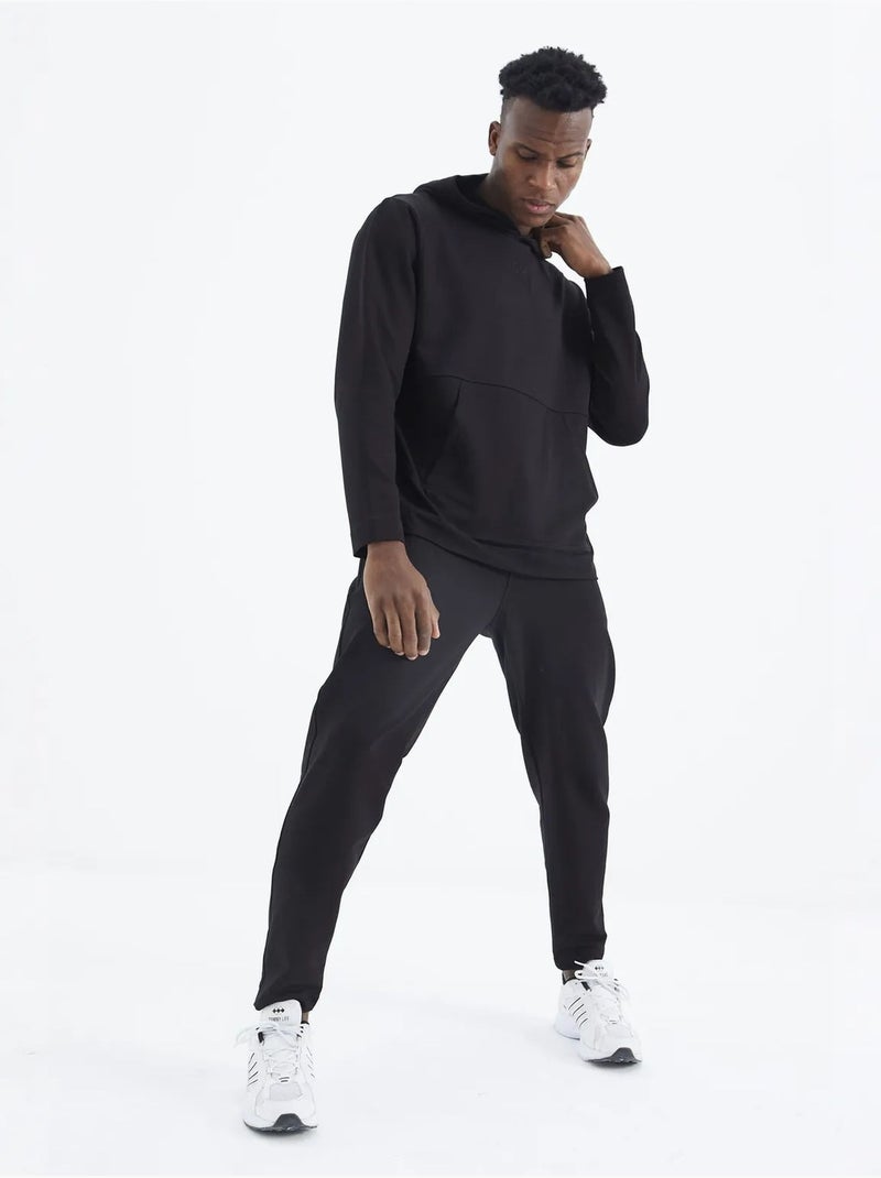 Ensemble homme sweat à capuche et pantalon tommy Noir - Kiabi