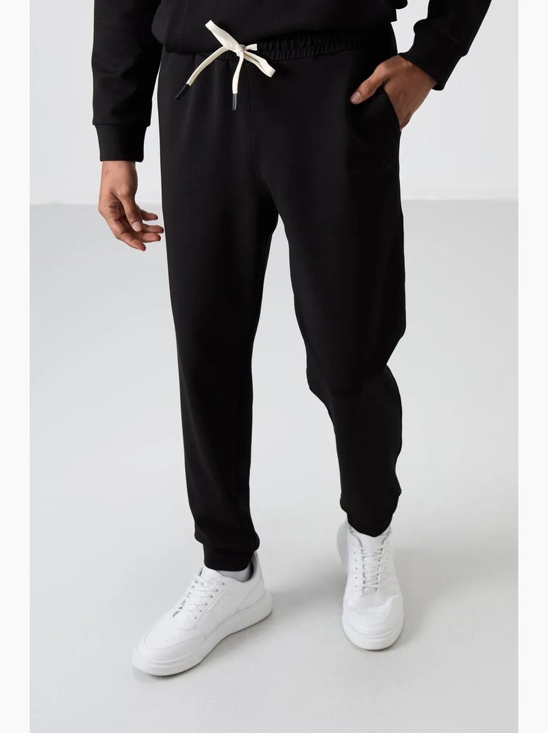 Ensemble homme sweat à capuche et pantalon tommy Noir - Kiabi
