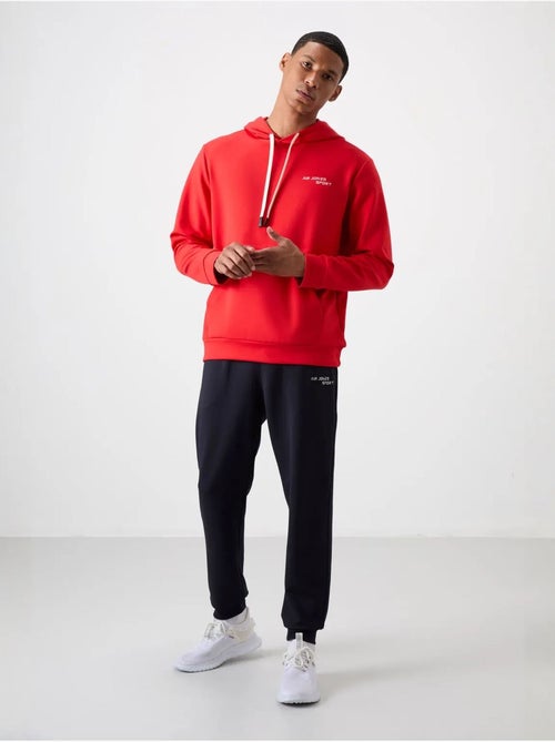 Ensemble homme sweat à capuche et pantalon tommy - Kiabi Ensemble homme sweat à capuche et pantalon tommy - Kiabi