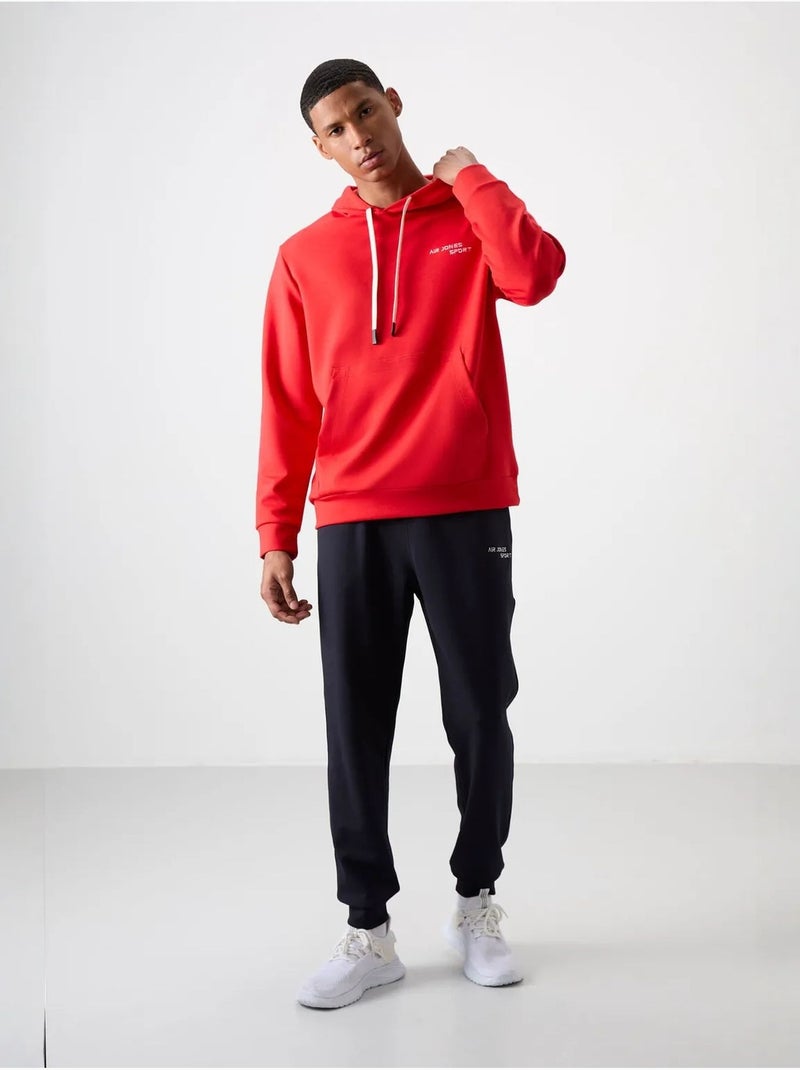 Ensemble homme sweat à capuche et pantalon tommy Rouge - Kiabi