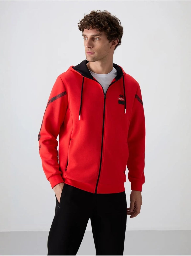 Ensemble homme sweat à capuche et pantalon tommy Rouge - Kiabi