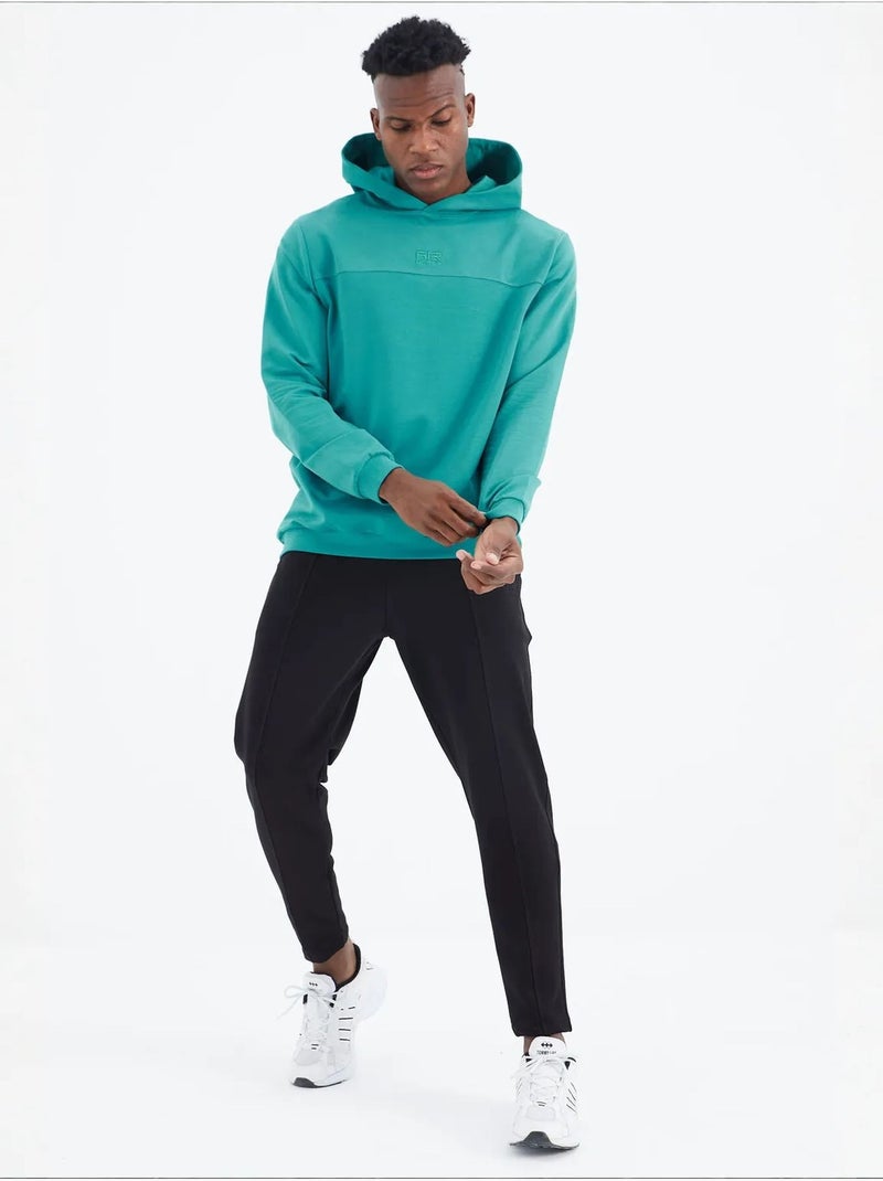 Ensemble homme sweat à capuche et pantalon tommy Vert - Kiabi