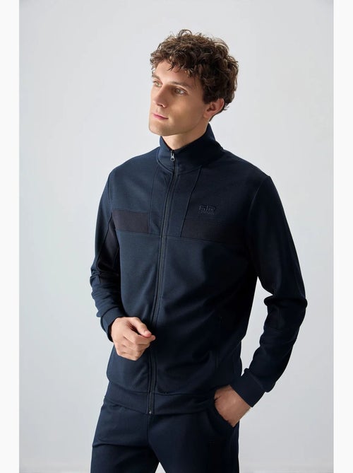 Ensemble homme sweat et pantalon à blocs de couleur tommy - Kiabi Ensemble homme sweat et pantalon à blocs de couleur tommy - Kiabi