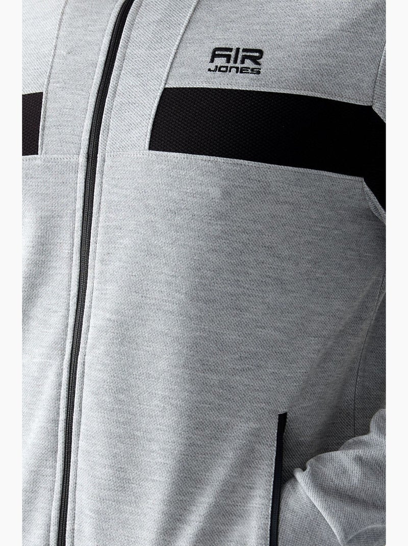 Ensemble homme sweat et pantalon à blocs de couleur tommy Gris clair - Kiabi