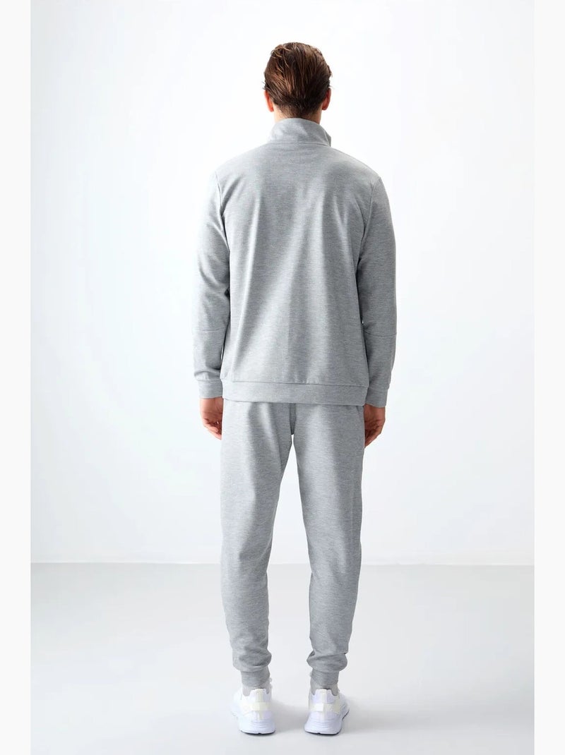 Ensemble homme sweat et pantalon à blocs de couleur tommy Gris clair - Kiabi