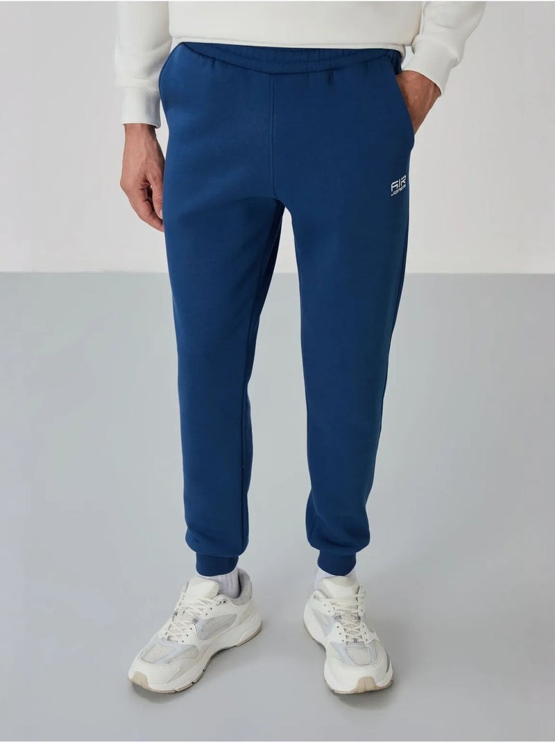 Ensemble homme sweat et pantalon à col rond manches longues tommy Blanc - Kiabi