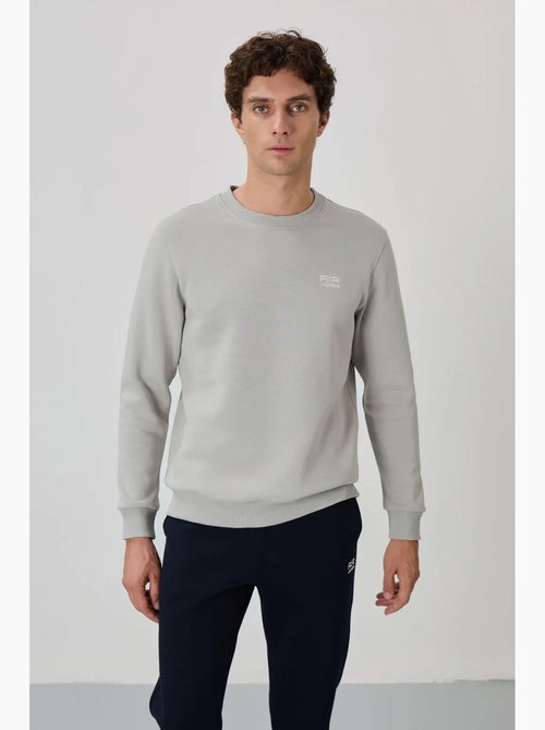 Ensemble homme sweat et pantalon à col rond manches longues tommy - Kiabi Ensemble homme sweat et pantalon à col rond manches longues tommy - Kiabi