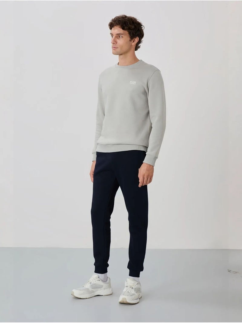 Ensemble homme sweat et pantalon à col rond manches longues tommy Bleu marine - Kiabi
