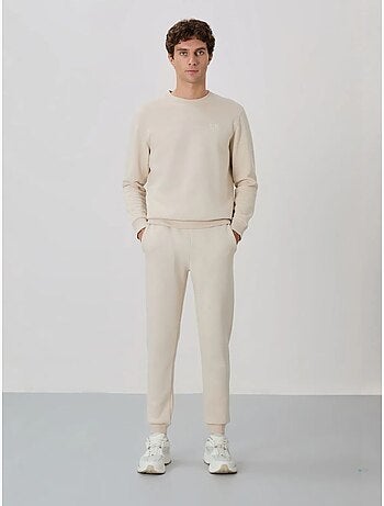 Ensemble homme sweat et pantalon à col rond manches longues tommy