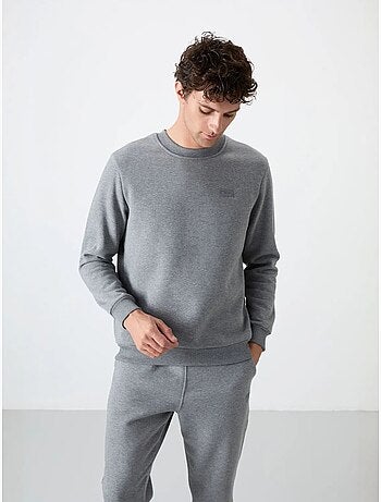 Ensemble homme sweat et pantalon à col rond manches longues tommy