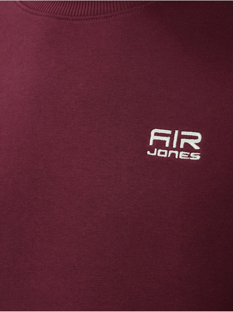 Ensemble homme sweat et pantalon à col rond manches longues tommy Rouge bordeaux - Kiabi