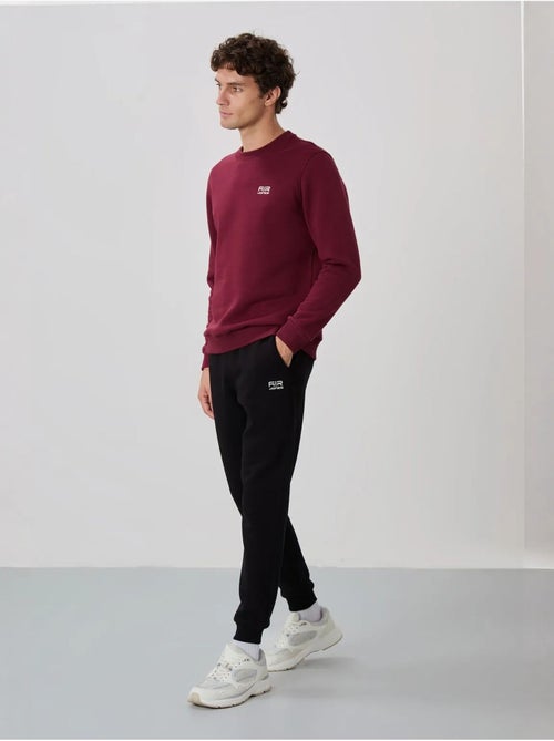 Ensemble homme sweat et pantalon à col rond manches longues tommy - Kiabi