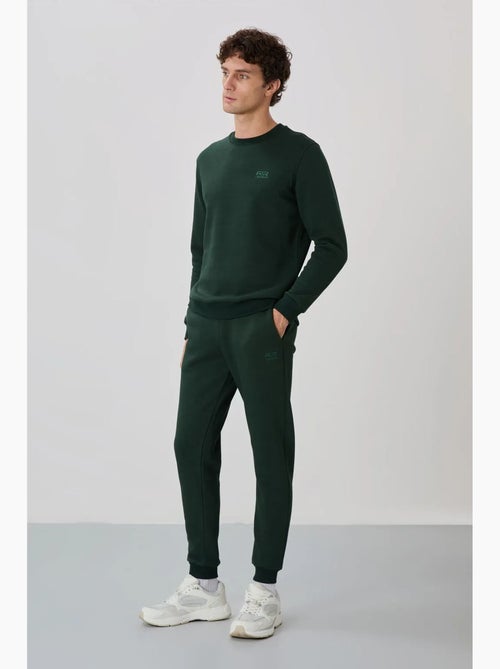 Ensemble homme sweat et pantalon à col rond manches longues tommy - Kiabi Ensemble homme sweat et pantalon à col rond manches longues tommy - Kiabi