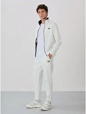 Ensemble homme sweat et pantalon à col zippé tommy