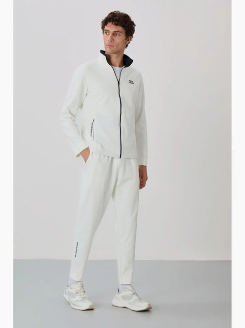 Ensemble homme sweat et pantalon à col zippé tommy - Kiabi Ensemble homme sweat et pantalon à col zippé tommy - Kiabi