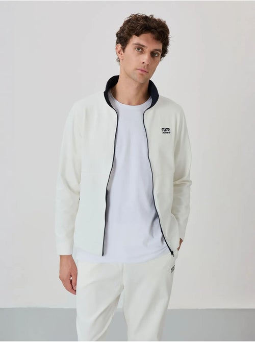 Ensemble homme sweat et pantalon à col zippé tommy - Kiabi Ensemble homme sweat et pantalon à col zippé tommy - Kiabi