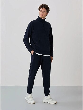 Ensemble homme sweat et pantalon à col zippé tommy